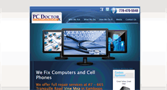 Desktop Screenshot of pcdoctor.ca